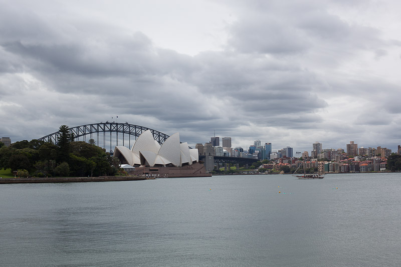 Operahuset og Sydney Habour Bridge